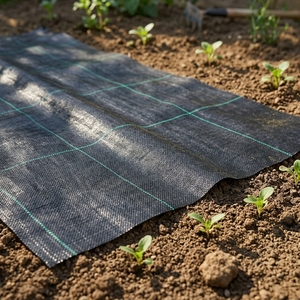 Tapis <span class=keywords><strong>de</strong></span> <span class=keywords><strong>paillage</strong></span> anti-mauvaises herbes en fibre <span class=keywords><strong>de</strong></span> coco noir avec ligne verte, tapis agricole en <span class=keywords><strong>feutre</strong></span> tissé pour arbres - Product Image 1