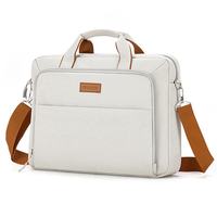 Sacoche multifonctionnelle pour ordinateur portable 14-15 pouces, en tissu Oxford imperméable, pour hommes et femmes, unisexe, à porter à l'épaule ou en bandoulière, mallette pour ordinateur