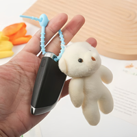 Attaches en silicone couleur bonbon de 22 cm, réglables et autobloquantes, pour accessoires de sac, usage domestique et bureautique, breloques de sac à main