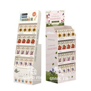 Изготовленный на заказ перерабатываемый счетчик семян дисплей картонная коробка стеллаж и подставка для семян для продвижения - Product Image 5