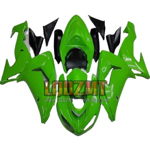Cuerpo de inyección para <span class=keywords><strong>KAWASAKI</strong></span> NINJA <span class=keywords><strong>ZX</strong></span> <span class=keywords><strong>10</strong></span> <span class=keywords><strong>R</strong></span> 10R 1000 CC ZX10R 06 07 51No.22 ZX1000 2006 <span class=keywords><strong>2007</strong></span> Kit de carenado OEM verde brillante - Product Image 1