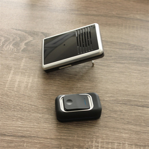 LUCKARM Sonnette <span class=keywords><strong>sans</strong></span> <span class=keywords><strong>fil</strong></span> noire de haute qualité 38 Melody <span class=keywords><strong>Carillon</strong></span> Sonnette de porte - Product Image 5