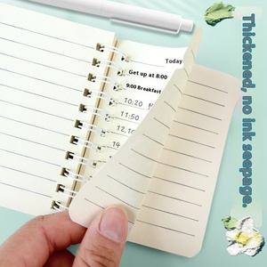 Libreta Pequeña y Fresca A7, Mini Libreta de Bolsillo, Libreta Espiral Portátil para <span class=keywords><strong>Estudiantes</strong></span>, Notas Escritas a Mano, Registro de Palabras, Tamaño Pequeño - Product Image 3