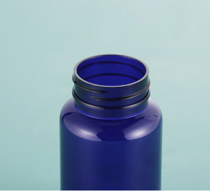 Kunden spezifische Health Supplement Flasche aus Kunststoff PET mit Klappdeckel, für Kapseln und Vitamin Supplements Flasche - Product Image 4