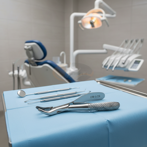 Forceps d'extraction dentaire manuel en acier inoxydable de qualité supérieure Certifié MOL Extraction de dents Chirurgie orale professionnelle Extraction Medic - Product Image 3