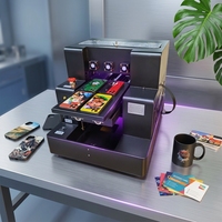 Imprimante DTF à jet d'encre UV à plat automatique avec garantie d'un an - Conception portable