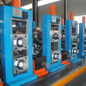 Mesin Pembuat Pipa Baja <span class=keywords><strong>ERW</strong></span> HG140mm Otomatis Penuh (Merek TENGTIAN) Ketebalan 2.0-6.0mm Lini Pabrik Pipa Produktivitas Tinggi Pompa - Product Image 1