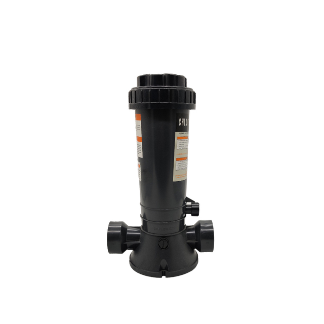 CL100 2-Inch Port In-Line Automatic Chlorinator 4.2Lb 13,000 Gallons Capacity for above & Inground Pools Pool Tool & Accessory