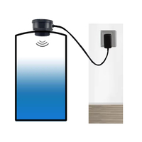 Controlador de Nivel de Agua Ultrasónico Smartlife Tuya con Pantalla LCD, Sensor de Nivel de Gas Alto/Bajo en Tiempo Real