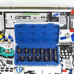 OEM ODM 10pc 1/2 인치 박사 미터법 InHex 비트 소켓 알렌 에어 너트 키 비트 핸드 전원 소스와 충격 소켓 세트 - Product Image 5