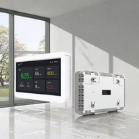 Boîtier PC à écran tactile 7 pouces IP54, détecteur de qualité de l'air, contrôleur de terminal, boîte de jonction, thermostat de température
