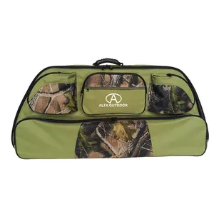 Fabricante Portátil Outdoor Archery Bow E Seta Caso Soft Compound Bow Case Com Acessórios Bolso Para Caça Para Tiro