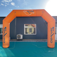 Arches gonflables géantes personnalisées pour la publicité, tentes gonflables publicitaires pour la décoration d'événements sportifs