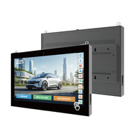 Señalización Digital Táctil para Exteriores con Clasificación IP65, 3500nits de Alto Brillo, Pantalla Horizontal de Montaje en Pared para Zonas Públicas