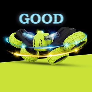 Coche de control remoto de 2,4 GHZ, Mini coche de acrobacias RC giratorio de 360 grados con palabras de luz LED, 4 modos de demostración para niños - Product Image 4