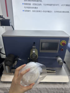 Mini <span class=keywords><strong>machine</strong></span> à filer flexible multifonctionnelle de laboratoire pour les petits tests - Product Image 4