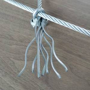 Le funi di acciaio ad alto tenore di carbonio rivestite in plastica alta tirano le guarnizioni strette per la saldatura della costruzione a prezzi moderati - Product Image 4