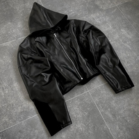 Veste en cuir véritable pour motard homme sur mesure, veste en cuir de moto noire pour homme, fabricants de vestes en cuir pour homme