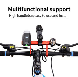 Support de téléphone portable multifonctionnel à double pince pour guidon de scooter et de vélo pour Xiaomi Electric Scooter Extension Holder - Product Image 4
