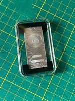 Air-Tite 10 Gram Gold Bar Capsule Holders Foam Insert Crystal Clear Plastic Silver Bar Bullion Display Storage Box