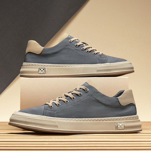 Scarpe di lusso scarpe di tela di seta di <span class=keywords><strong>ghiaccio</strong></span> per gli uomini in estate scarpe basse con suola morbida e Casual per gli uomini scarpe da ginnastica - Product Image 6