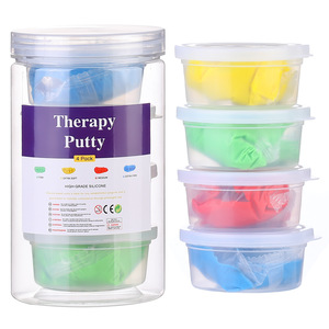 Finger Grip Strength Exercise and Rehabilitation Therapy Putty Decompression <b>Toy</b> Silicone Bouncing <b>Slime</b> - Product Image 2