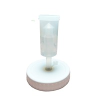 Couvercle de fermentation en plastique pour bocal Mason avec valve de ventilation unidirectionnelle, 86 mm, pour bocaux à cornichons à large ouverture