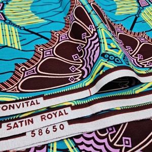 Cao cấp 100% cotton phi in sáp Batik Patterned vải cho áo sơ mi nam rèm cửa Túi bao gồm nhà máy giá - Product Image 6