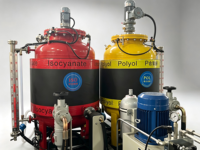 Máquina Automática para Fabricar Espuma de Poliuretano XINLIANG, Controlada por PLC, con Bomba de Motor, Certificación CE, Capacidad del Tanque de 300L, Alta Calidad