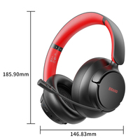 Prix spécial Grande remise Coussinets respirants Casque d'écoute sans fil léger Deep Bass Gaming pour les joueurs