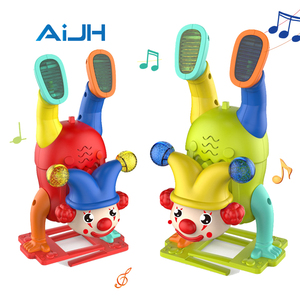Juguetes <span class=keywords><strong>de</strong></span> <span class=keywords><strong>payaso</strong></span> eléctrico AiJH que caminan <span class=keywords><strong>de</strong></span> pie, juguetes creativos <span class=keywords><strong>de</strong></span> <span class=keywords><strong>payaso</strong></span> <span class=keywords><strong>de</strong></span> calle, juguetes clásicos <span class=keywords><strong>de</strong></span> plástico para niños - Product Image 1