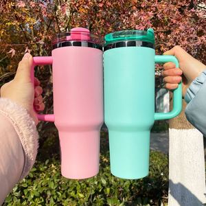 Laser Engraving Custom Logo 40 OZ Double Wall Vacuum Insulation Tumblers Coffee Mug <b>Cup</b> for Office <b>Travel</b> Camping - Product Image 3