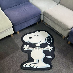 <span class=keywords><strong>Tapis</strong></span> et carpettes personnalisés en forme de dessin animé mignon pour <span class=keywords><strong>chien</strong></span>, en polyester tufté et moelleux, pour chambre d'enfant - Product Image 1