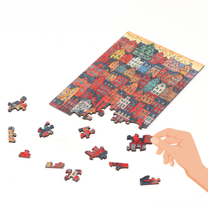 Cornice Portafoto <span class=keywords><strong>in</strong></span> <span class=keywords><strong>Legno</strong></span> Personalizzata, Puzzle Fai-da-Te, <span class=keywords><strong>Scatola</strong></span> Giocattoli per Bambini da 5 a 7 Anni, Decorazione Familiare - Product Image 3