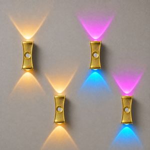 Lampe murale LED moderne à détecteur de mouvement, contrôle par capteur, sans fil, fixation magnétique, lumière de nuit intérieure, lumière de couloir, lumière d'escalier - Product Image 1