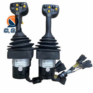 จอยสติ๊กควบคุมรุ่น 605-5909 CONT GP 6055909 สำหรับรถเกรดเดอร์ CAT รุ่น 140h 14M 120M 140M 160M ตัวควบคุมวาล์วไพล็อต - Product Image 1