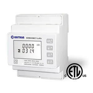 SDM630MCT - LoRa तीन चरण बहुक्रिया LoRaMESH/LoRaWAN संचार वायरलेस पावर ऊर्जा मीटर