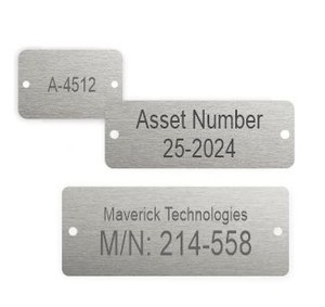 Placa de Identificación Personalizada de Acero Inoxidable para Máquina de Corte, Placa de Legendación, Etiquetas Metálicas de Recordatorio de ENCENDIDO/APAGADO - Product Image 3