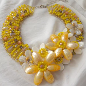 Shell Series Collar Oro Lated Sea Shell Colgante Collar Bali-Shell-collar - Product Image 3