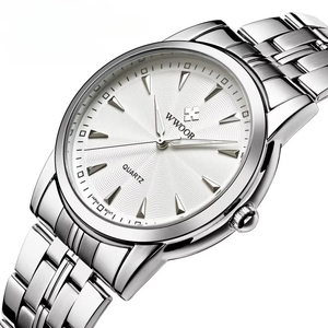 Montre de luxe à quartz pour homme, classique, étanche, avec cadran soleil, bracelet en acier inoxydable, finition dorée, OEM ODM, nouvelle collection - Product Image 5