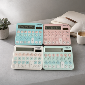 Calculatrice de bureau JOINUS JS-9030 à 12 chiffres, compteur électronique solaire pour le bureau et l'école - Product Image 3