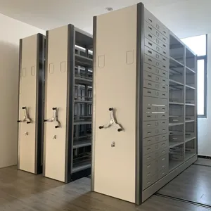 Archive Storage Solution Steel Office File Compactor Mobile Shelving Smart Storage File System