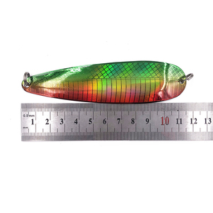 Leurres de pêche en métal personnalisés Weiyu, bon marché, pour eau salée profonde, marque privée. - Product Image 4