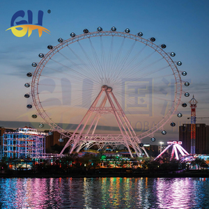 Manèges de <span class=keywords><strong>Parc</strong></span> d'Attractions, Équipement Touristique Extérieur, Grande Roue Géante de 88m à Vendre - Product Image 2