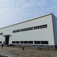 Entrepôt préfabriqué en structure acier personnalisable, atelier industriel, bâtiment au design moderne, solutions de projet complètes, garantie de 5 ans
