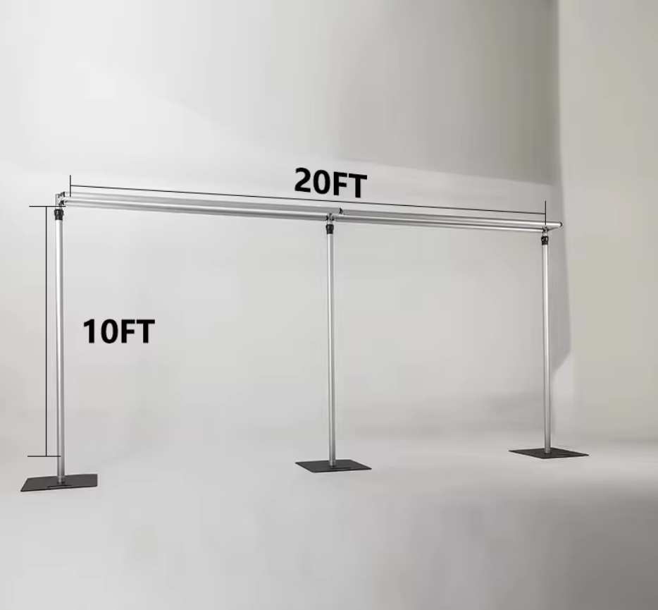 Backdrop Stands Backdrop Stand Kit Adjustable Heavy Duty Portable