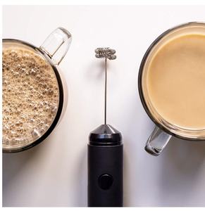 Espumador de Leche y Café 2 en 1 de Acero Inoxidable 304 y ABS, Portátil, Funciona con Batería, Ecológico, con Certificación CE - Product Image 2