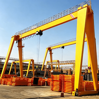 Pont roulant monopoutre électrique motorisé de 12 tonnes, modèle européen MH, contrôlé par PLC, avec moteur et boîte de vitesses robustes
