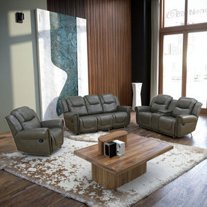 घर के थिएटर फर्नीचर या लिविंग रूम कंसंपीड़ित सोफे के लिए बड़े सेशनल सिंगल रेड ब्राउन - Product Image 6