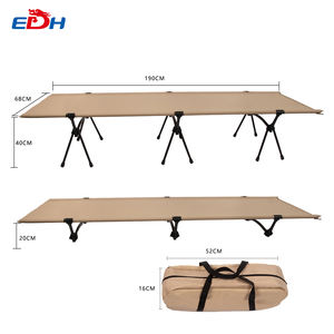 Lit de camping pliable en aluminium, bâton de <span class=keywords><strong>marche</strong></span>, sacs, luxe, portable, <span class=keywords><strong>camion</strong></span> léger, lit de camping pliable - Product Image 2